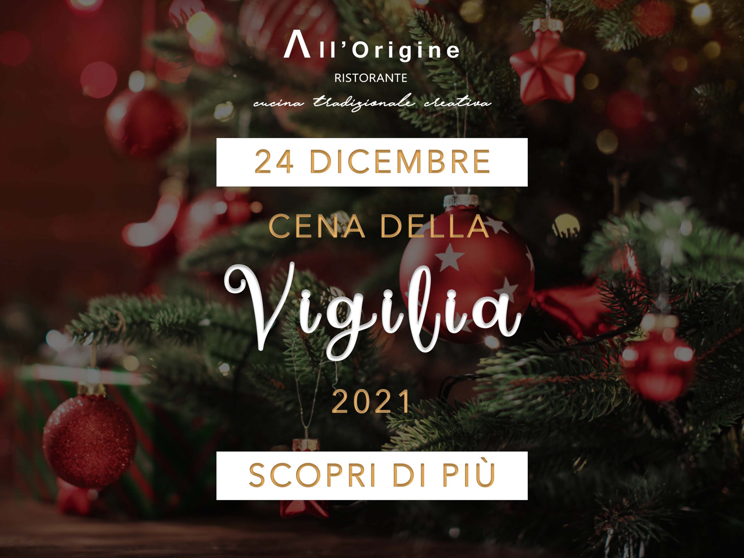 calendario festività VIGILIA cena