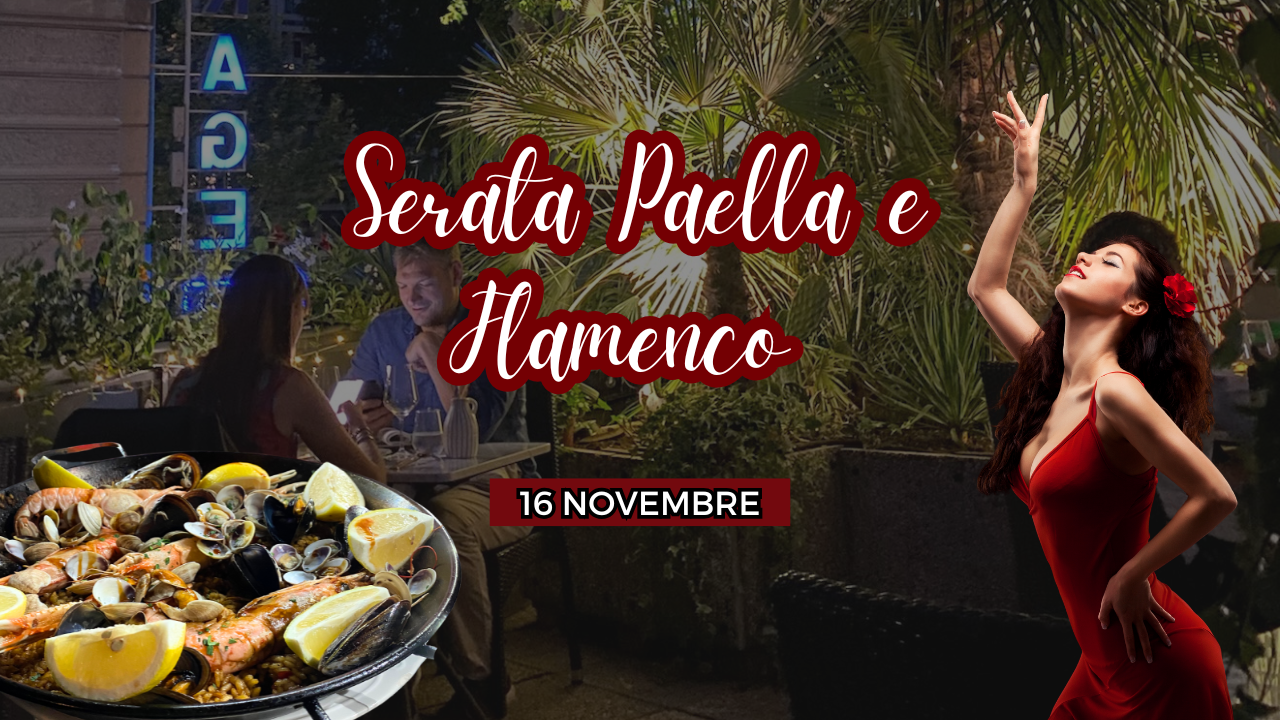 16 NOVEMBRE serata spagnola